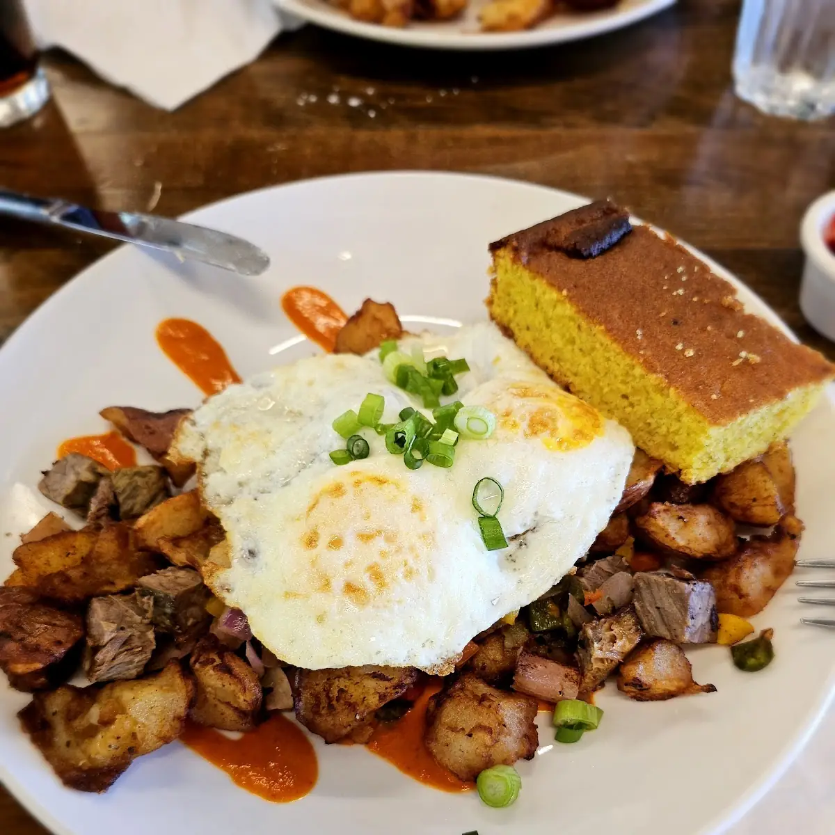 Smoked Brisket Hash and Eggs