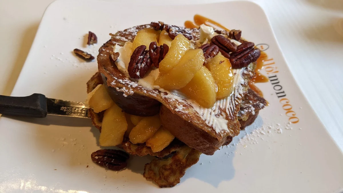 Gaufre Bananes Banana Waffle, Allô mon Coco Saint-Eustache
