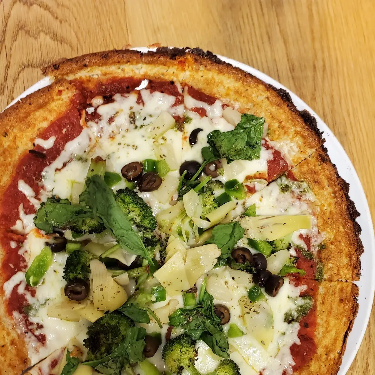 Custom Veggie Pizza