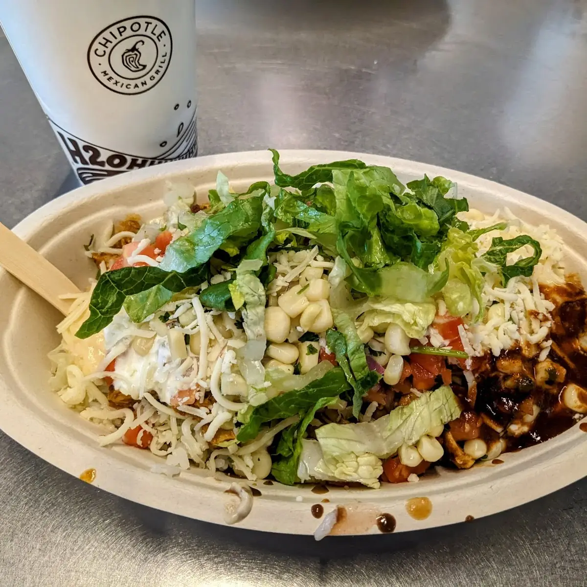 Chicken Rice Bowl, Chipotle Mexican Grill
