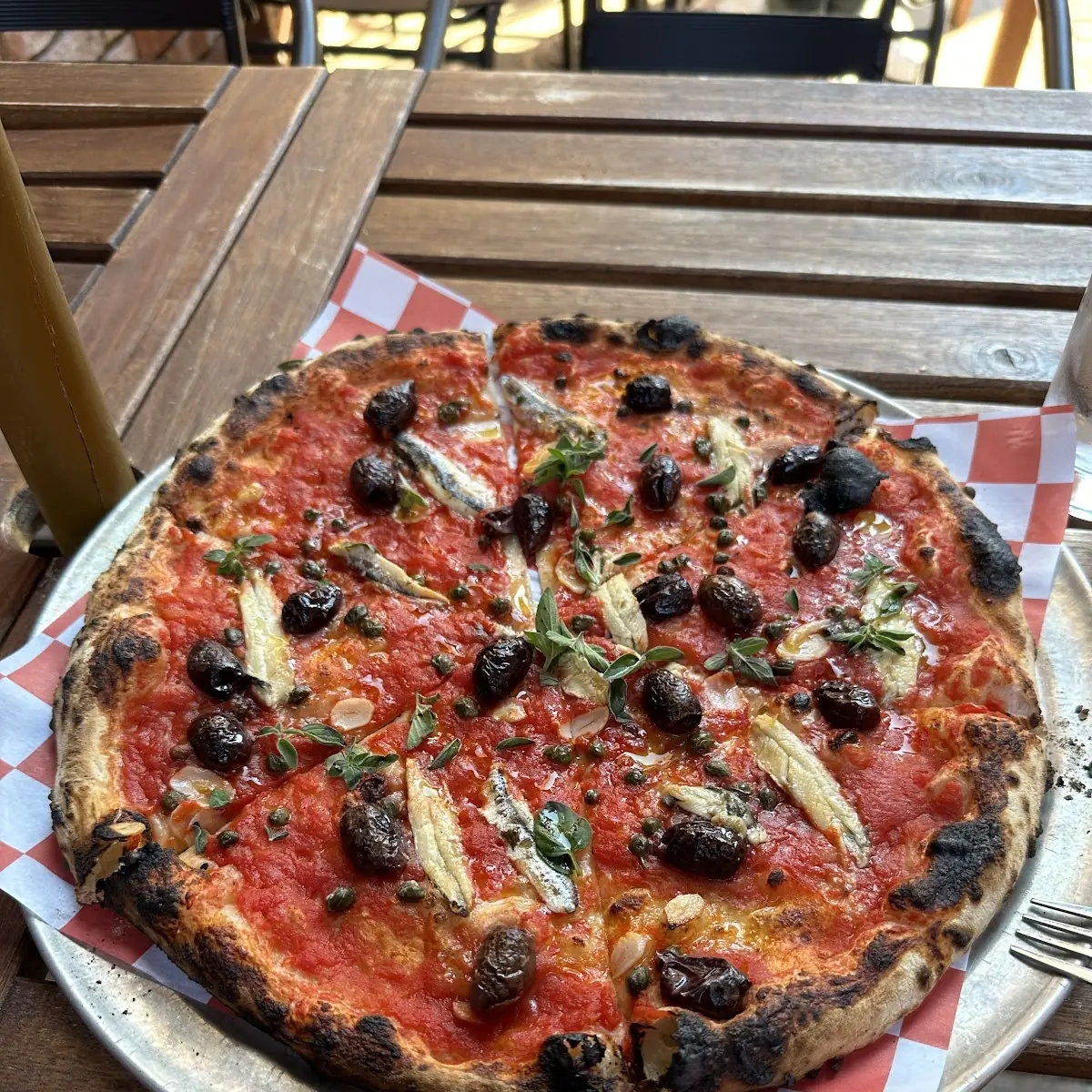 Puttanesca Pizza