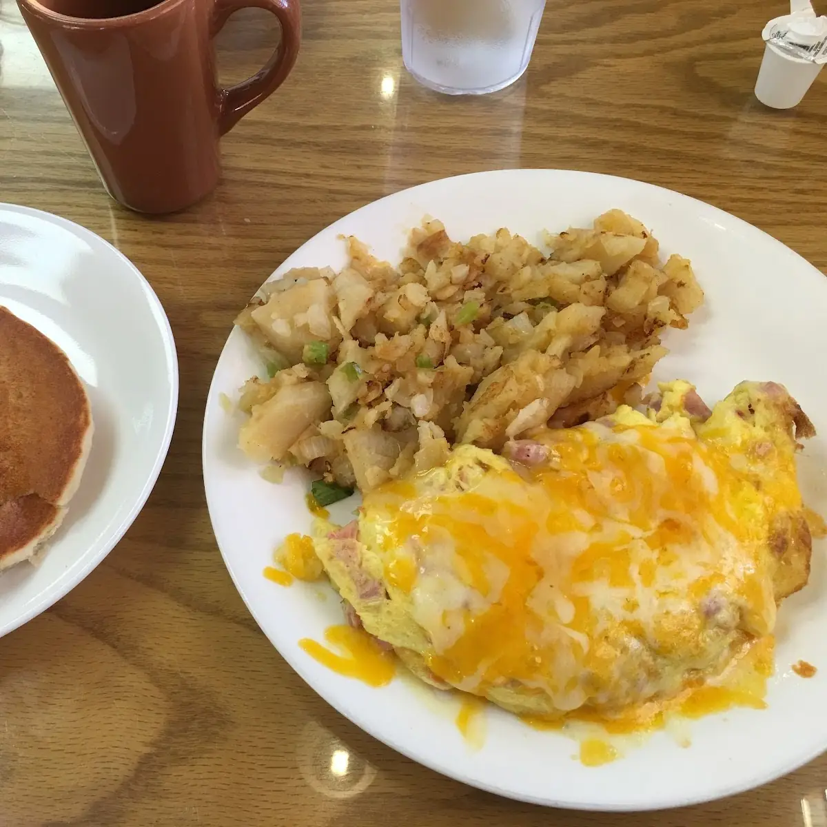 Ham and Cheese Omelette Plus
