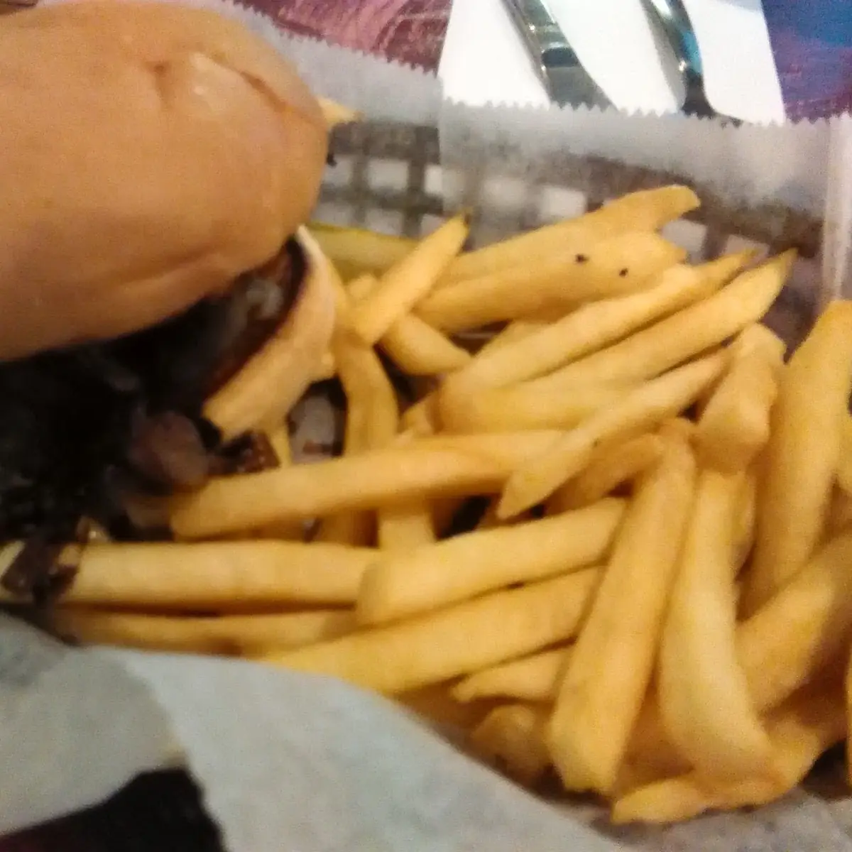 Steak Sandwich with Fries