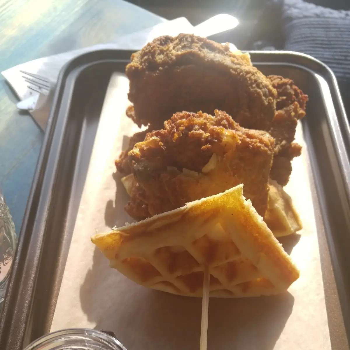 Chicken and Waffles