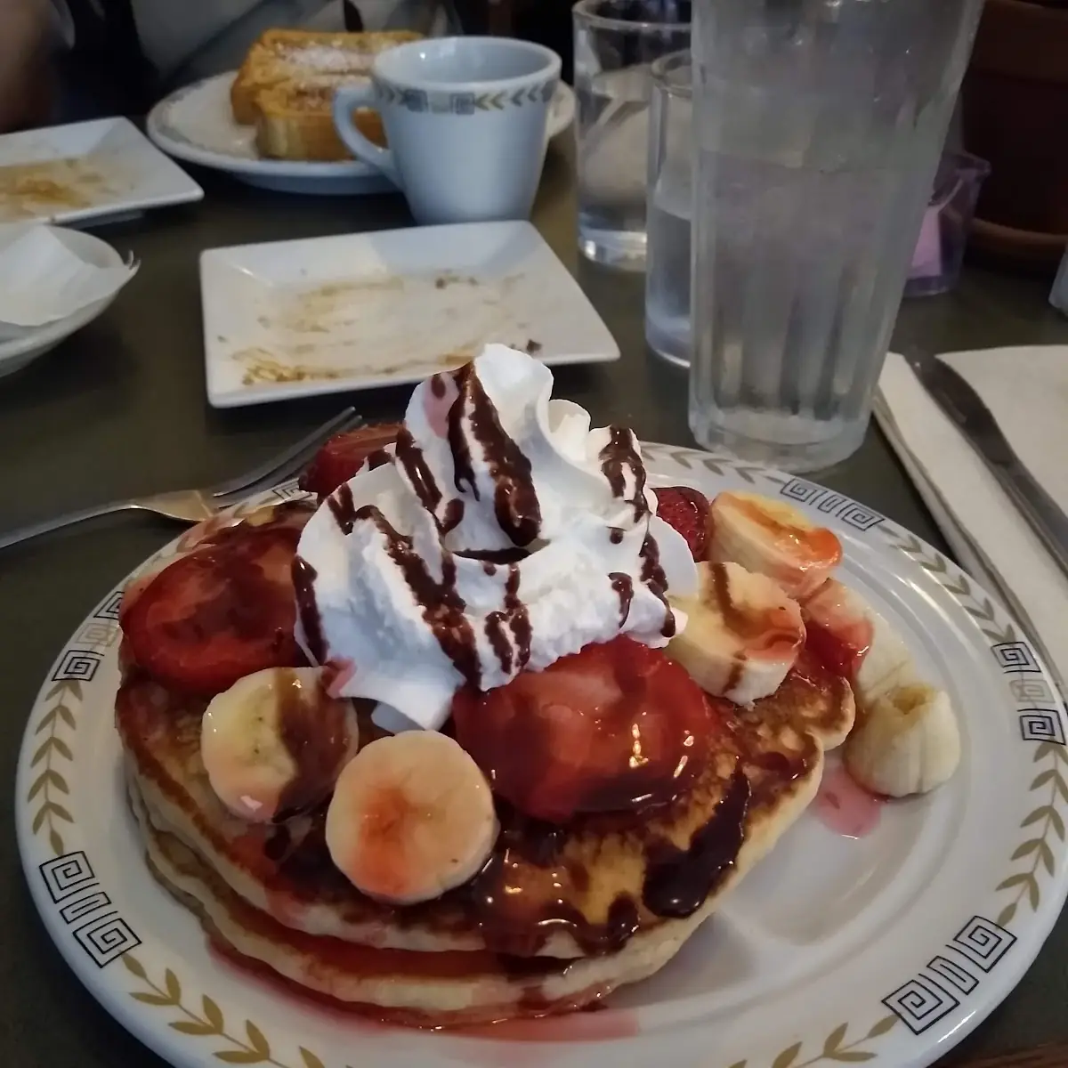 Banana Split Pancakes