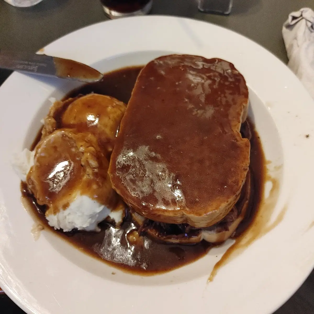 Hot Roast Beef Sandwich