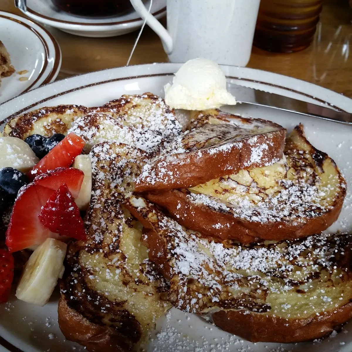 French Toast with Fresh Fruit