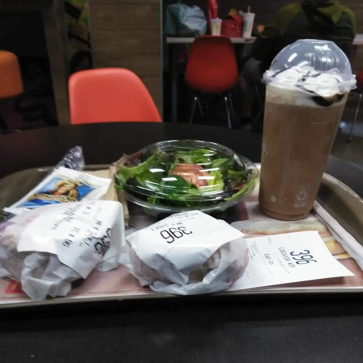 Double Cheeseburgers with Side Salad