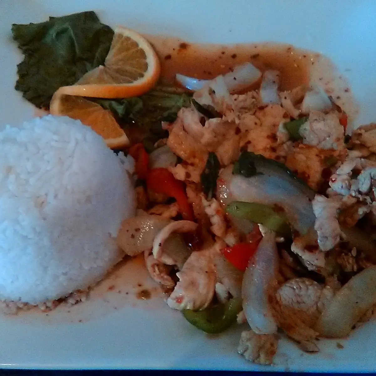 Chicken Panang Combo