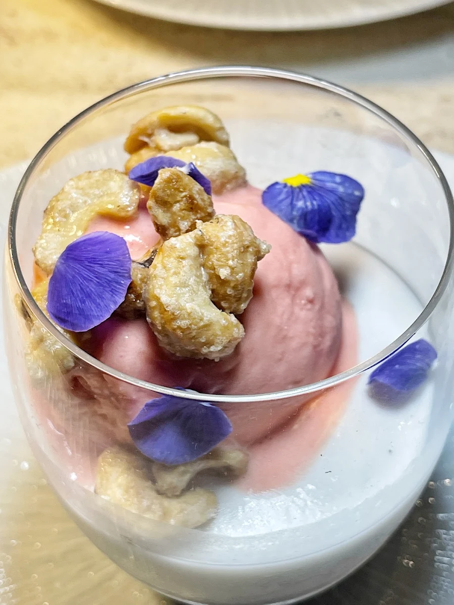 Coconut Pannacotta, La Luna Beach Club