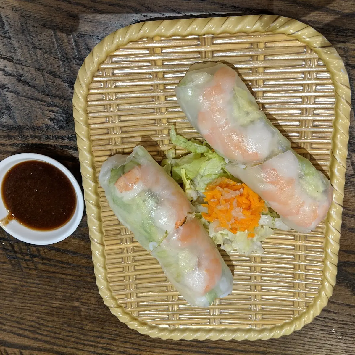 Fresh Shrimps Spring Rolls Goi Cuon Tom