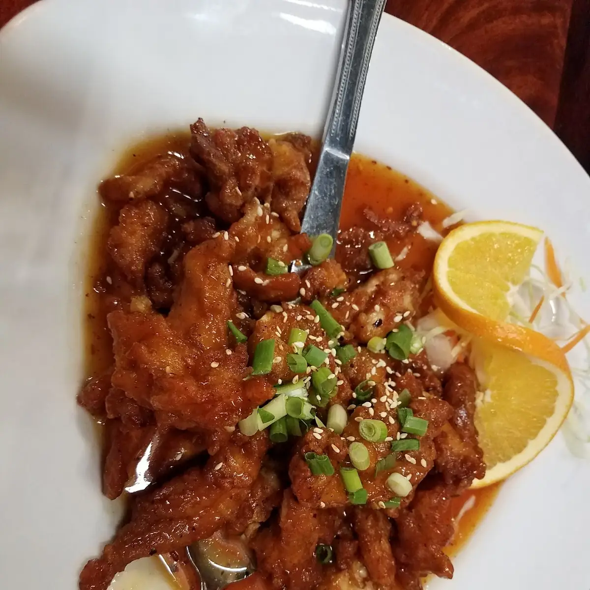 Honey Orange Chicken