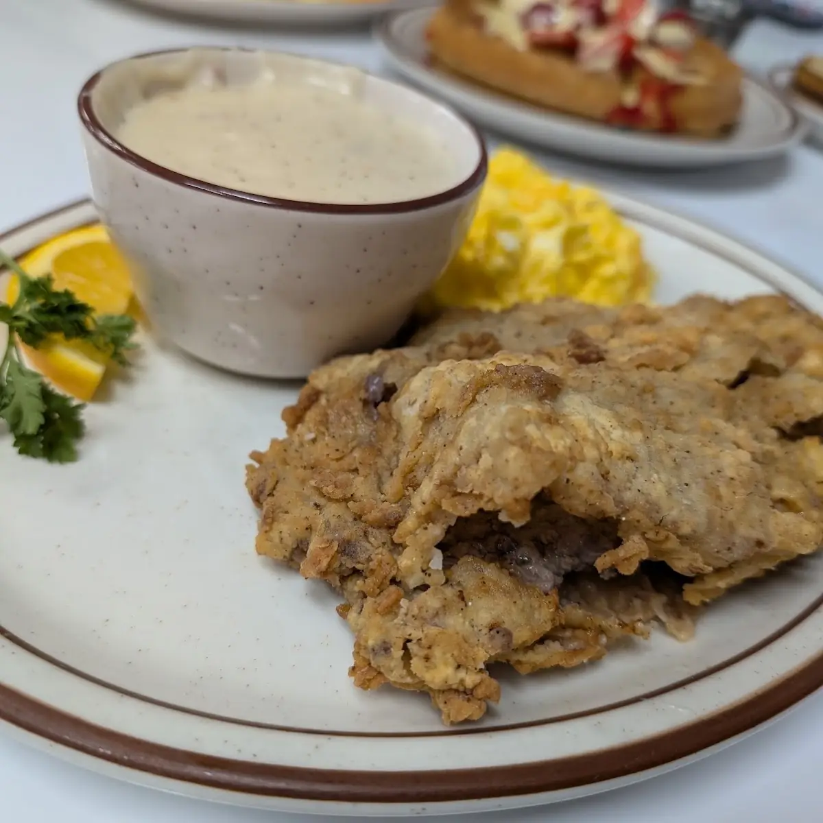 Chicken Fried Steak & Eggs