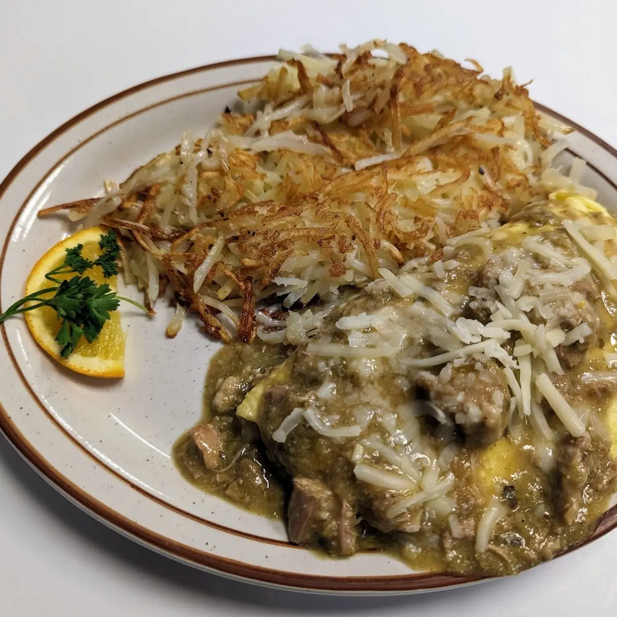 Chile Verde Omelet