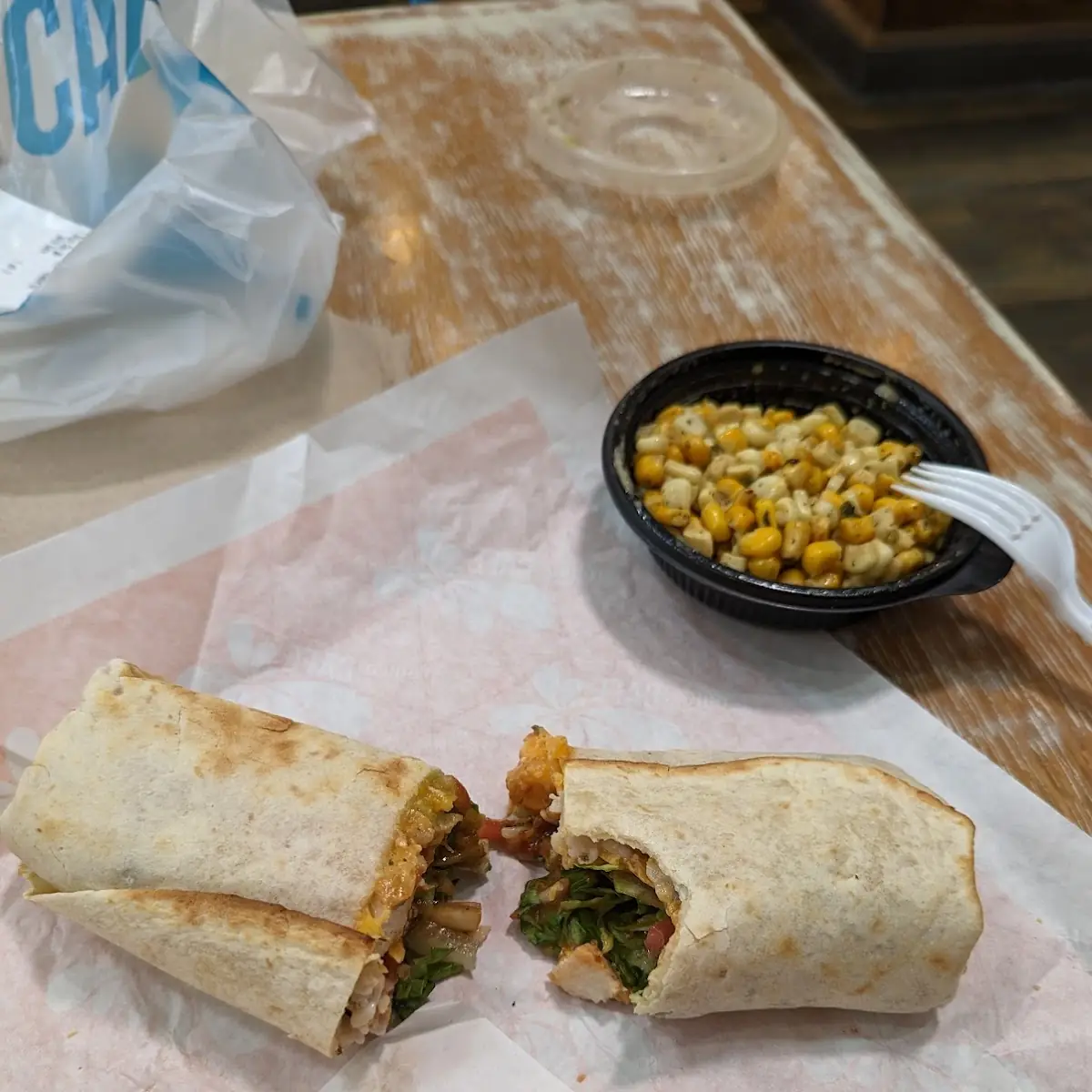 Baja Chicken Wrap