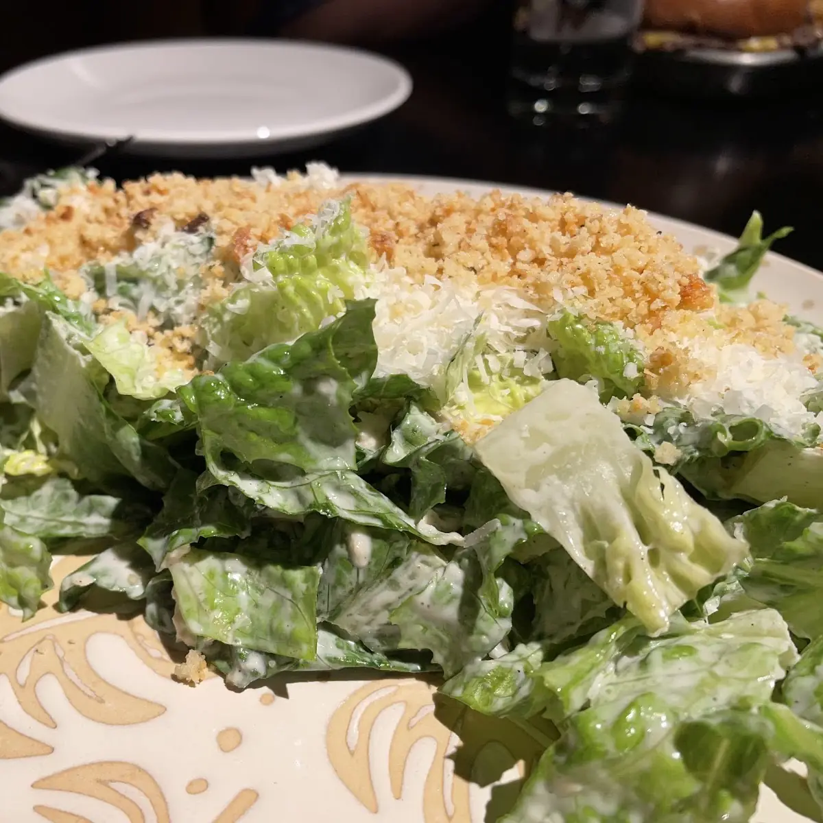 Caesar Salad with Breadcrumbs