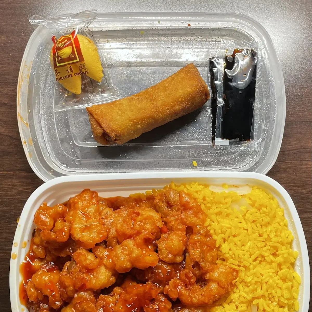 General TSO Chicken Egg Roll