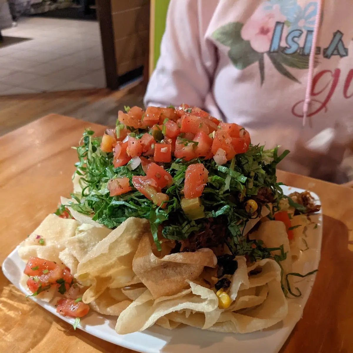 Asian Nachos with Beef Bulgogi