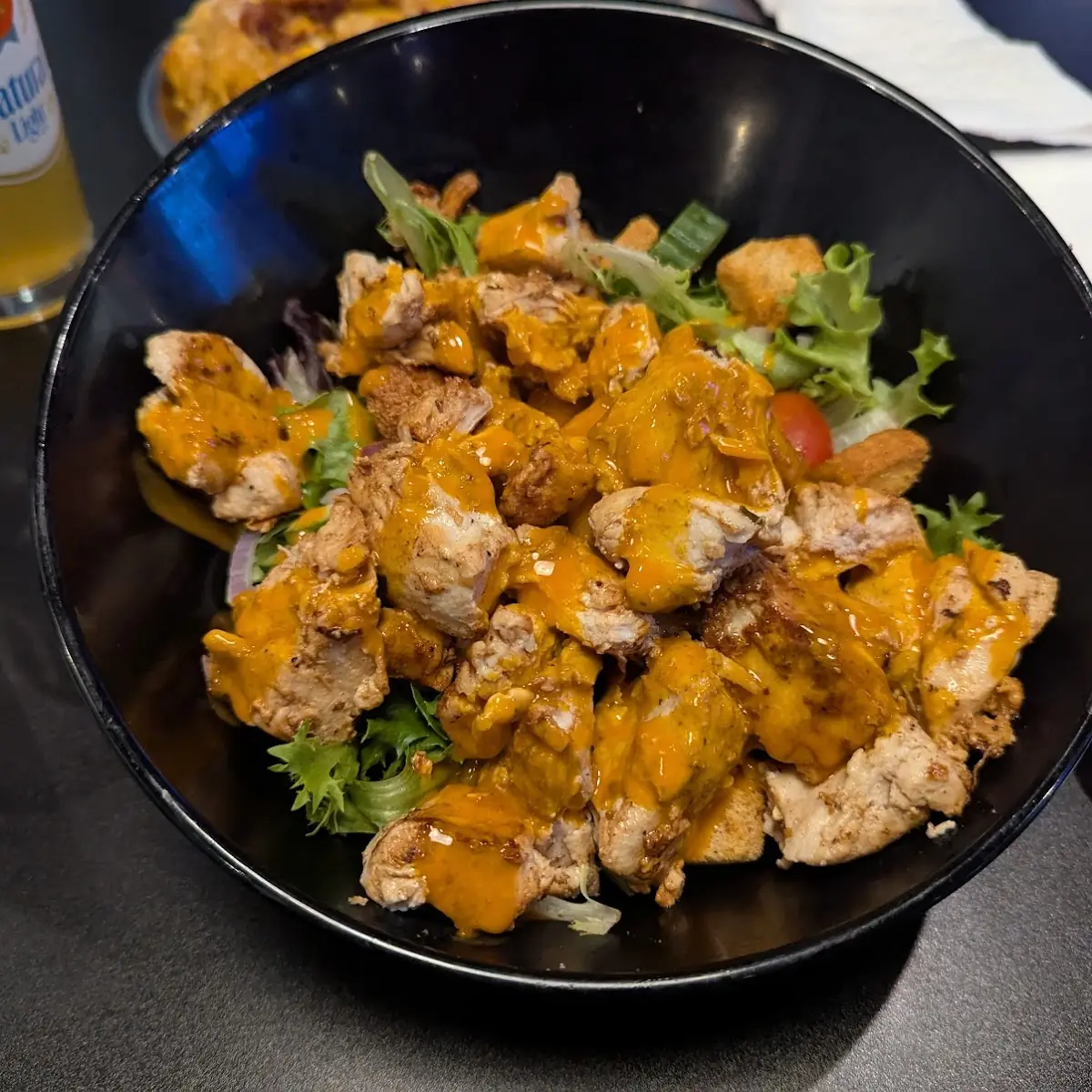 Buffalo Chicken Salad with Double Meat
