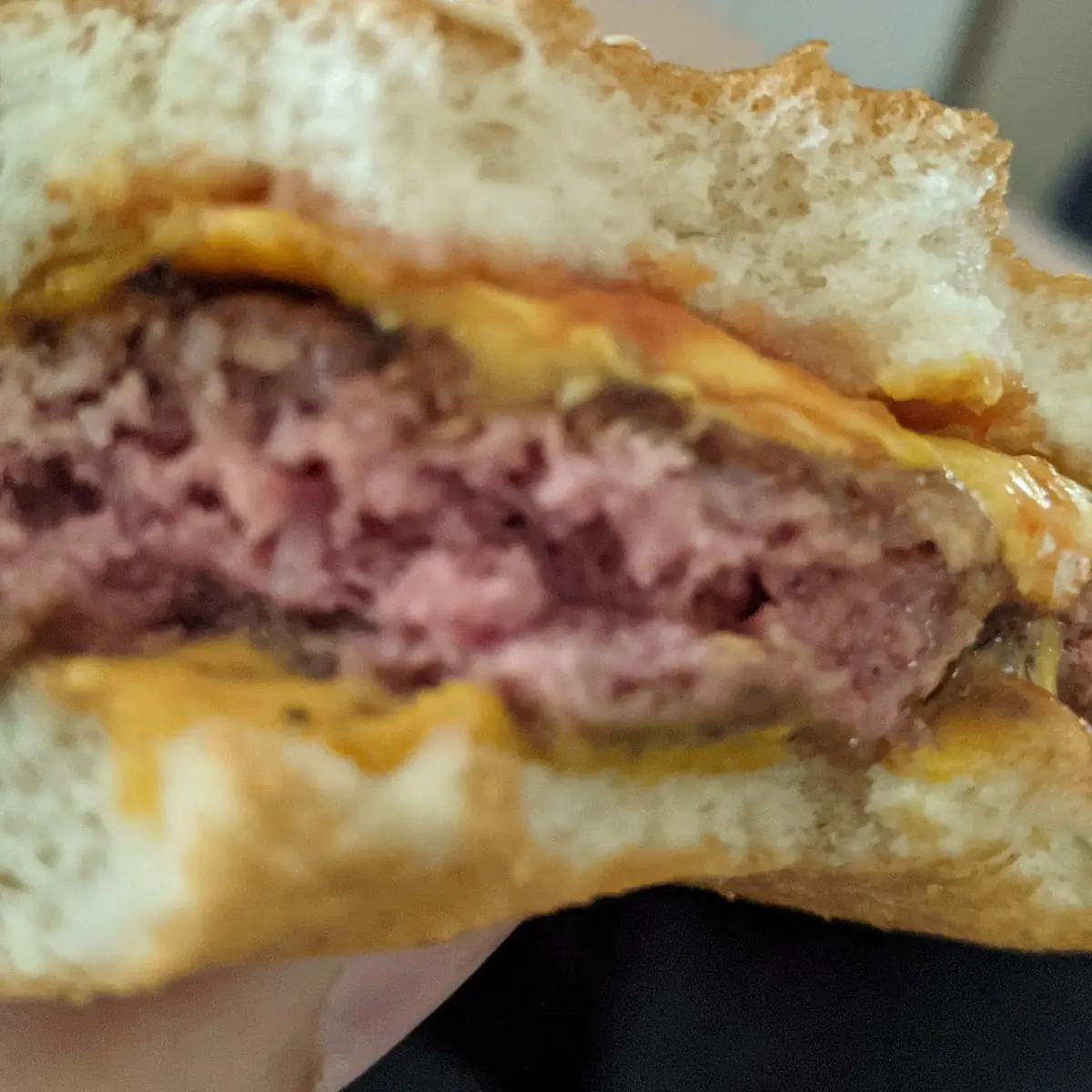 Undercooked Quarter Pounder