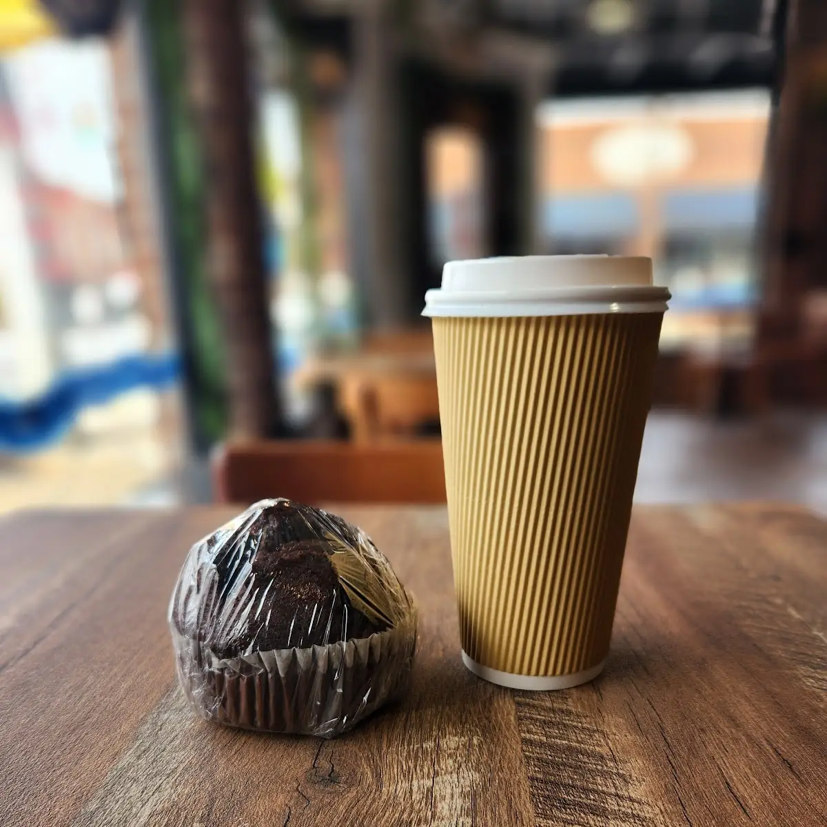 Double Chocolate Chip Muffin
