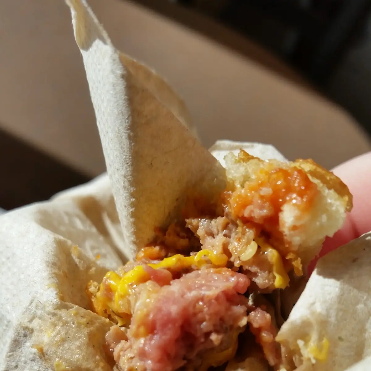 Raw Quarter Pounder Meat