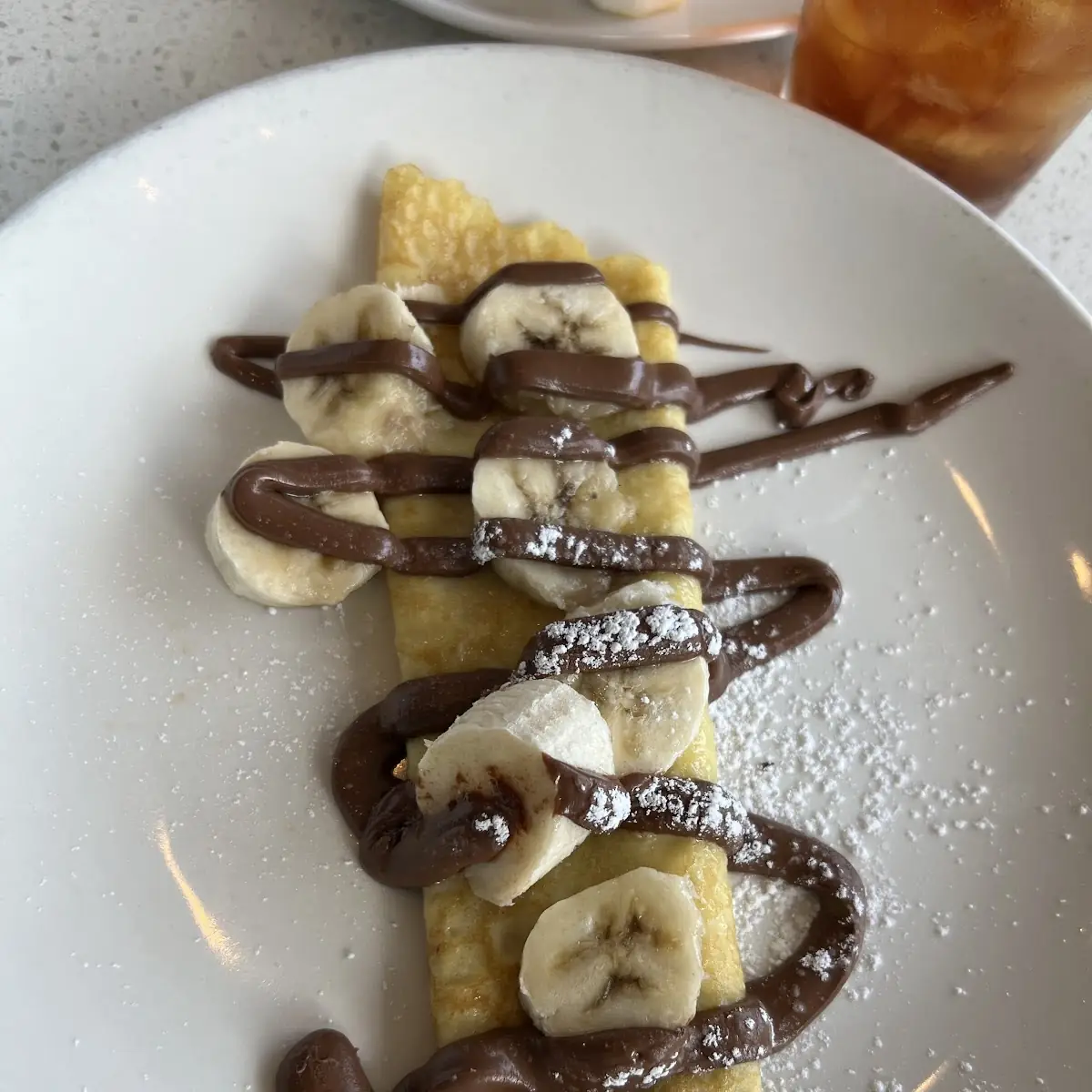 Nutella Banana Crepe