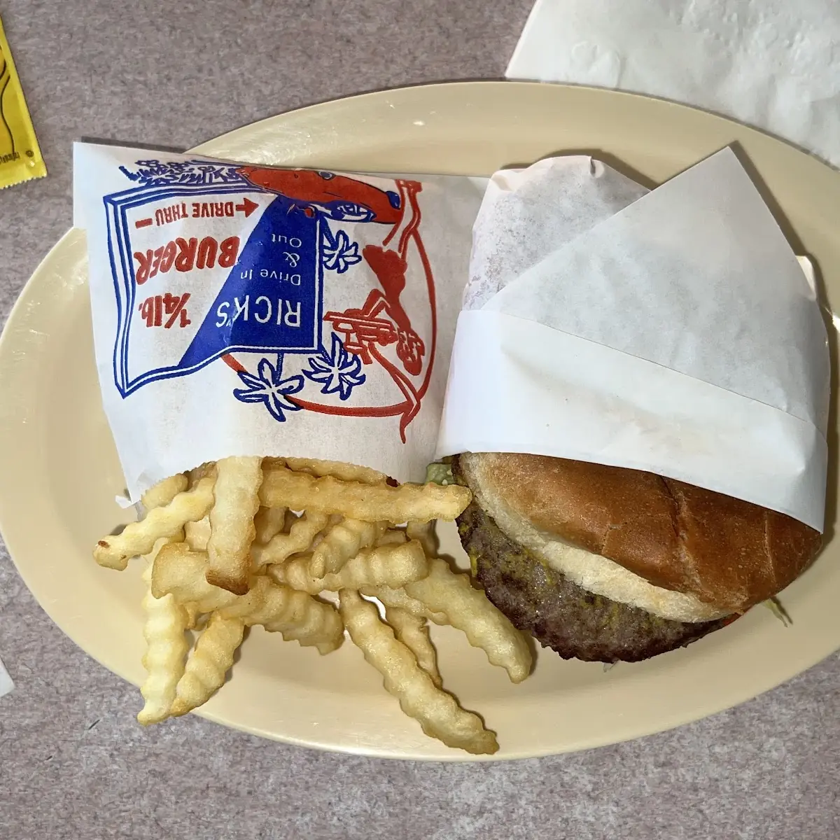 Cheese Burger Combo
