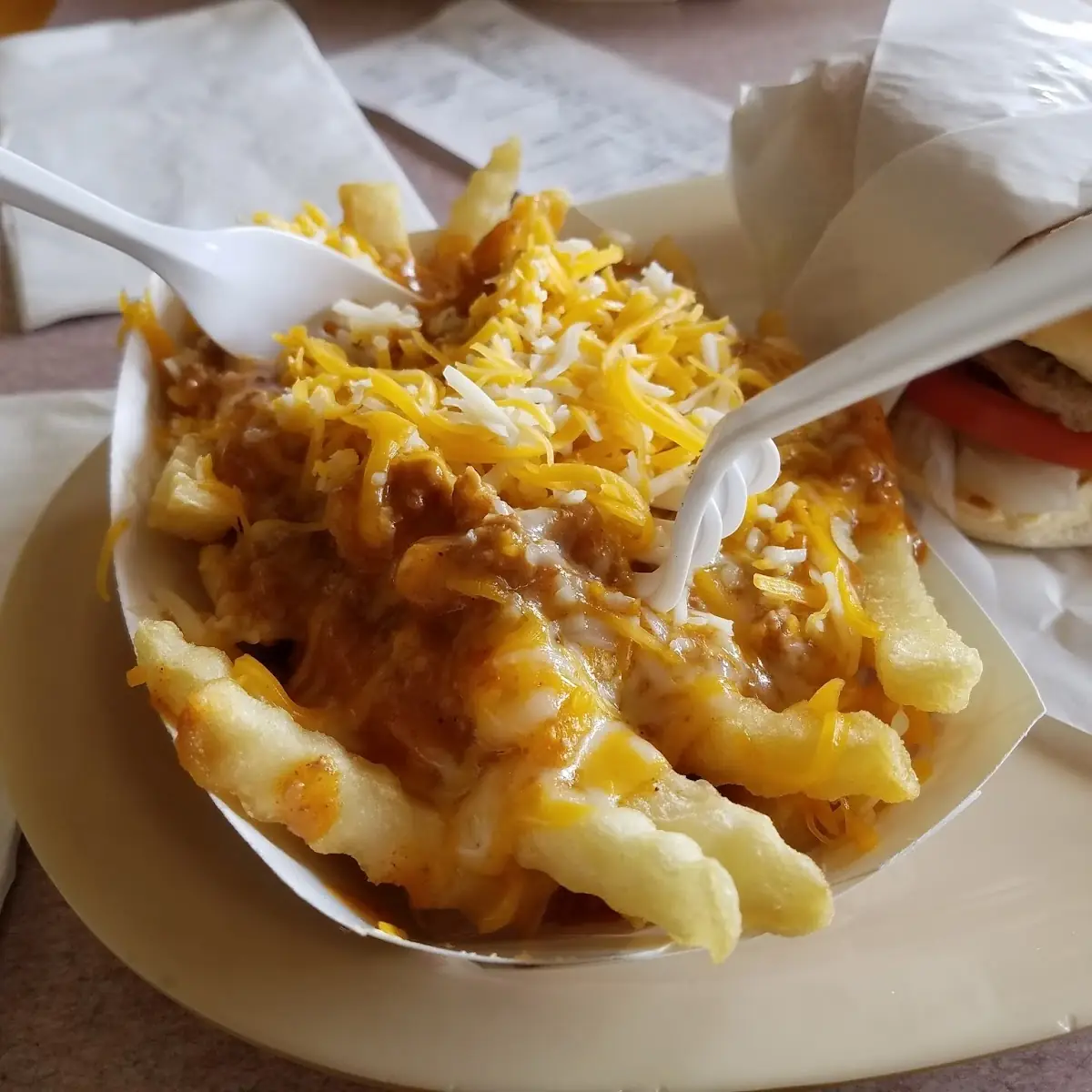 Chili Cheese Omelette
