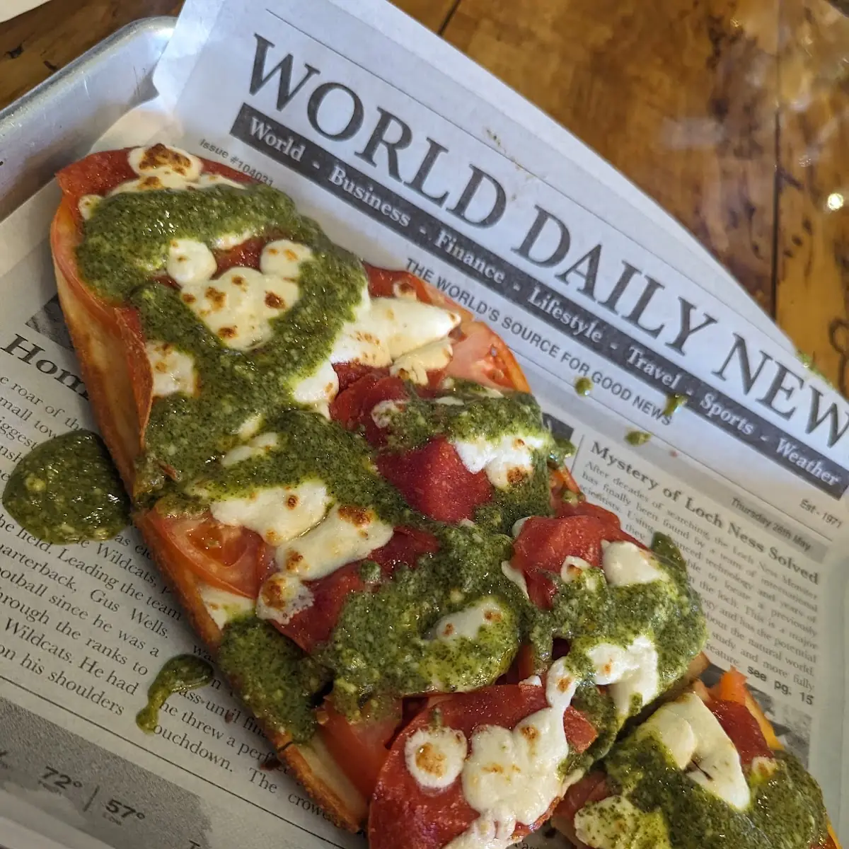 Margherita Flatbread Add Pepperoni