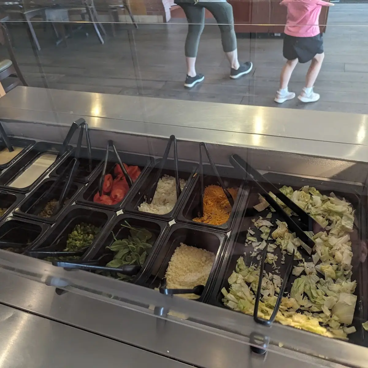 Salad Bar at Lunch Buffet