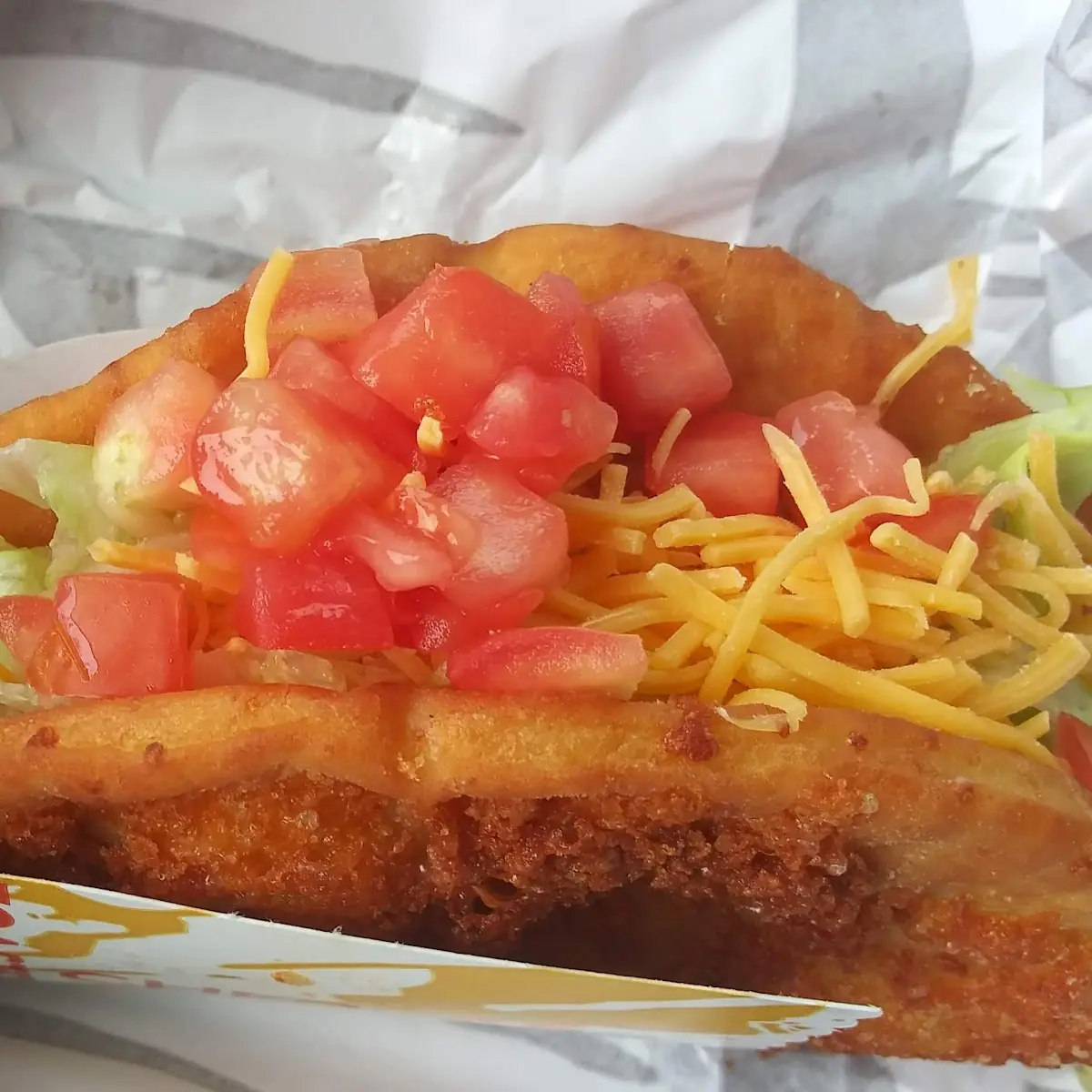 Toasted Cheddar Cheese Chalupa