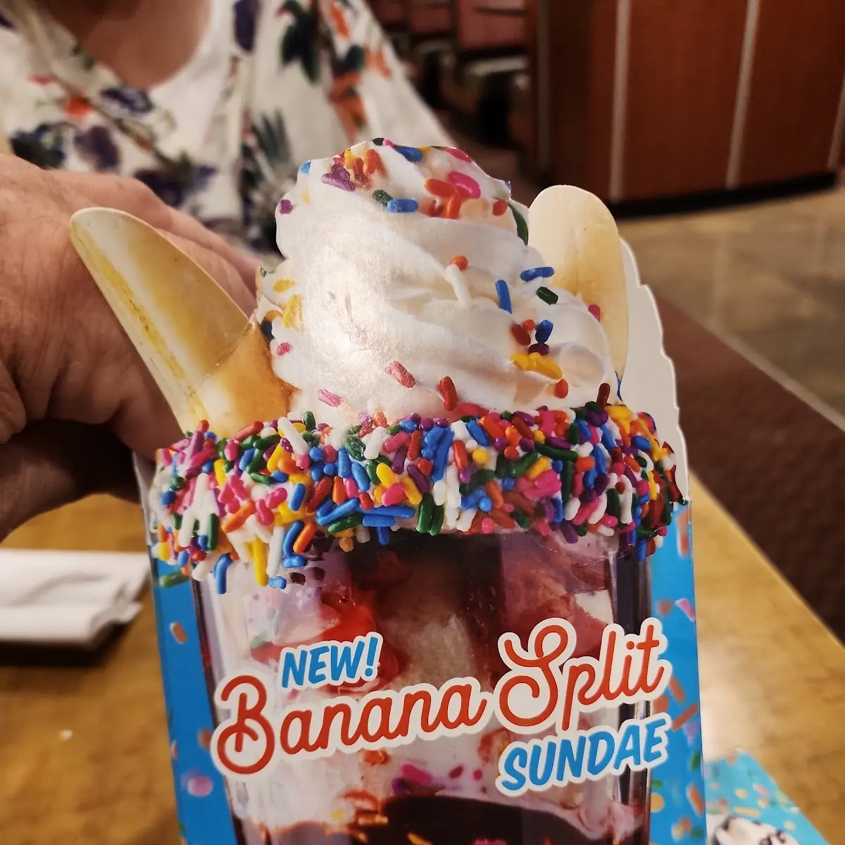 Banana Split Sundae