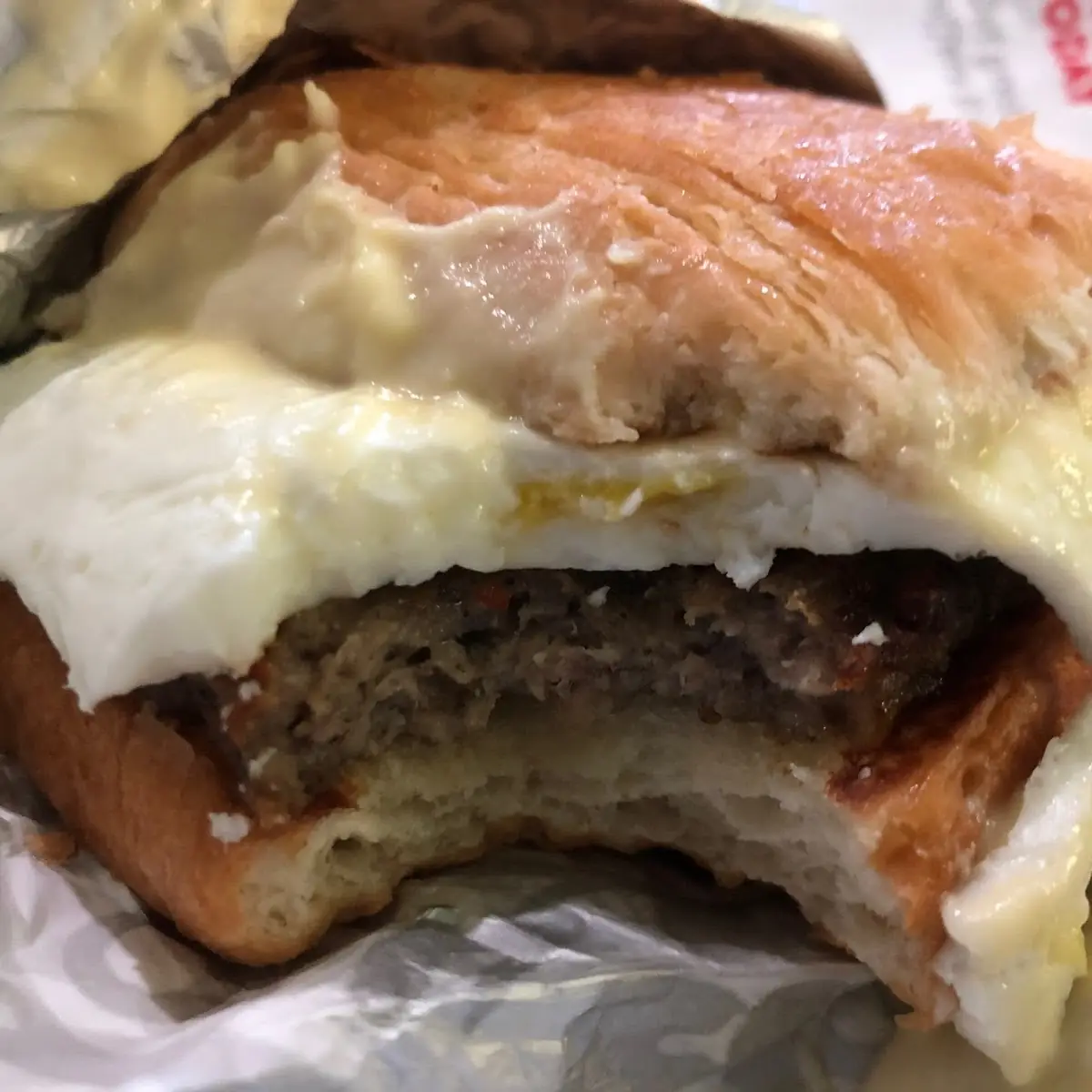 Sausage Egg & Cheese Croissant