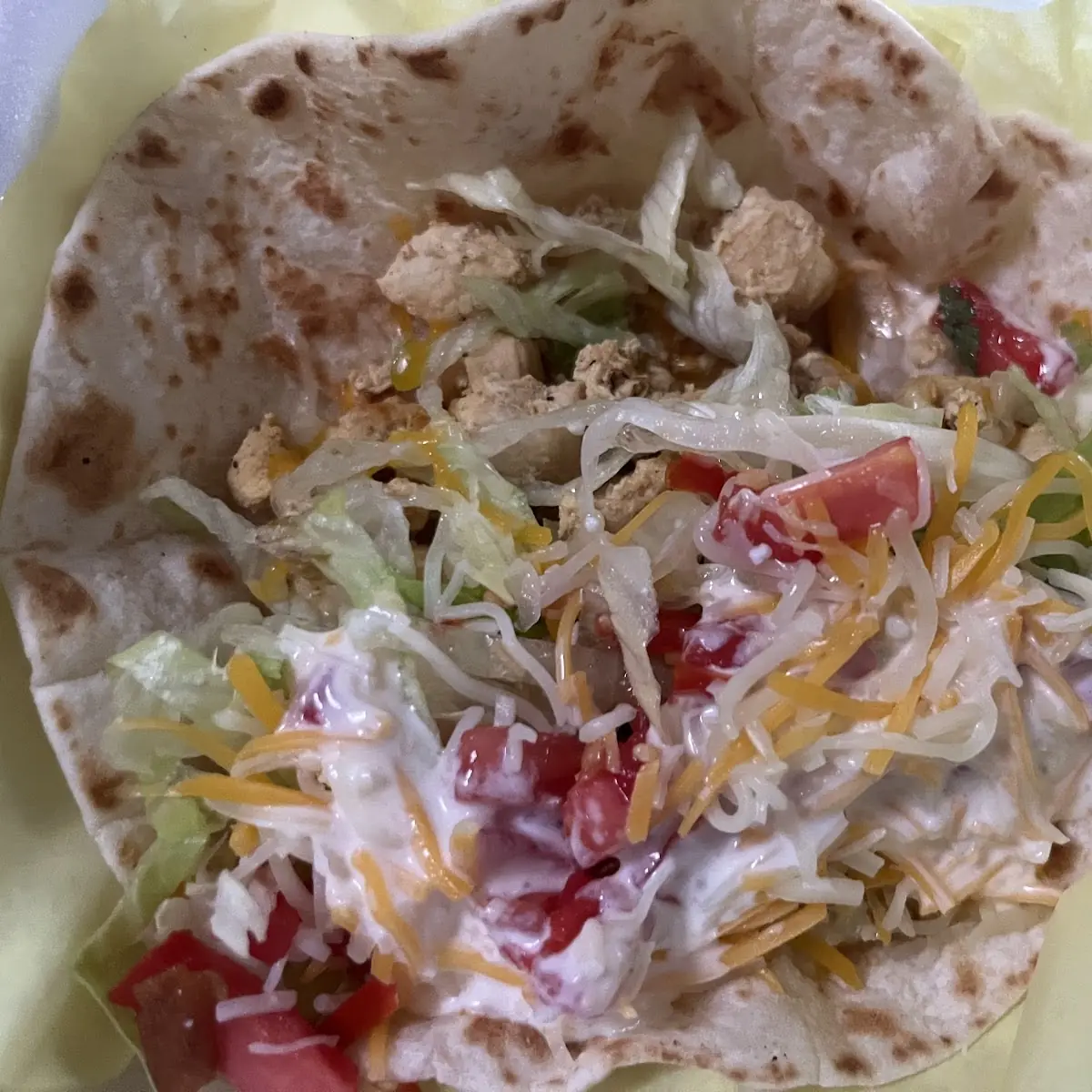 Chicken Taco Supreme