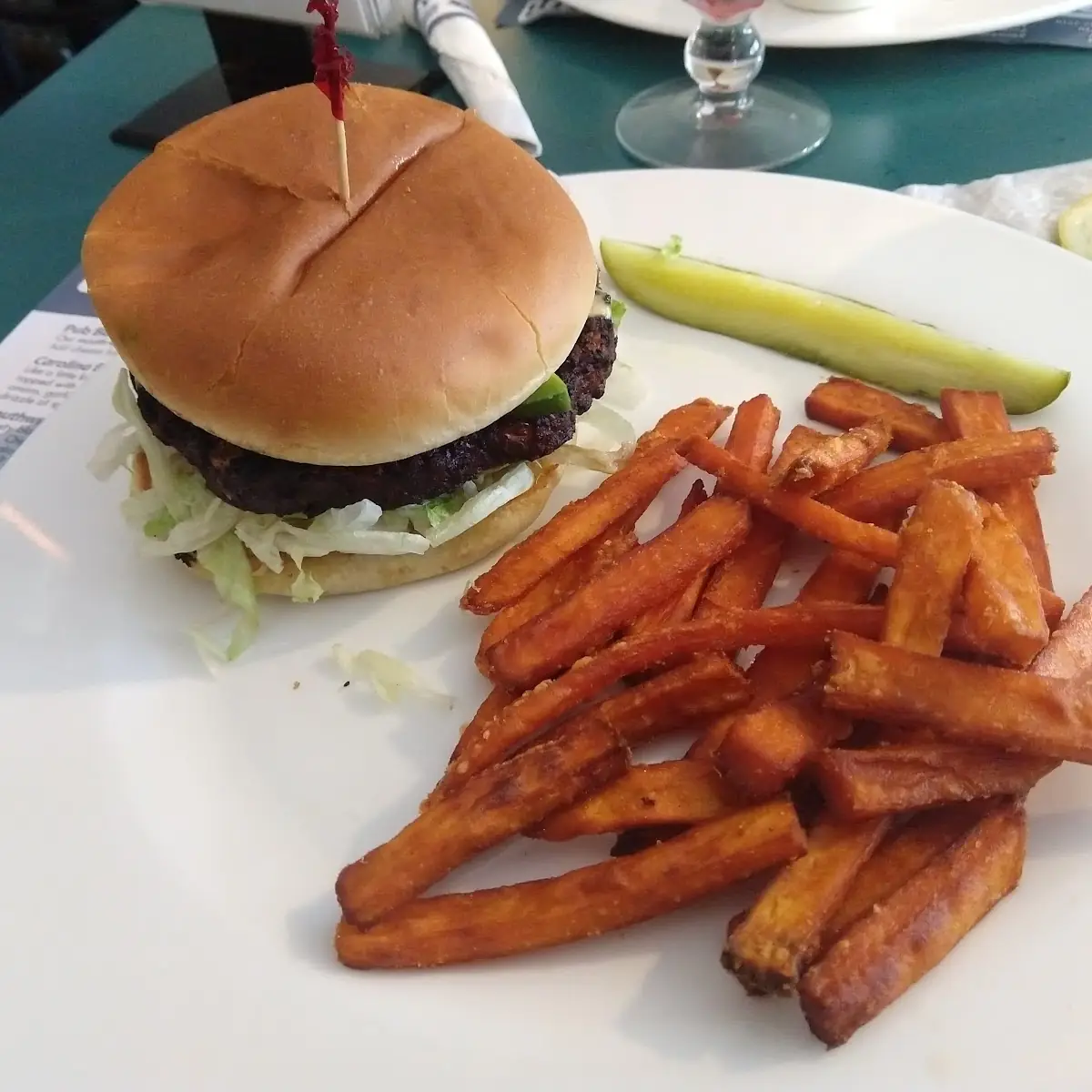 Southwest Black Bean Burger