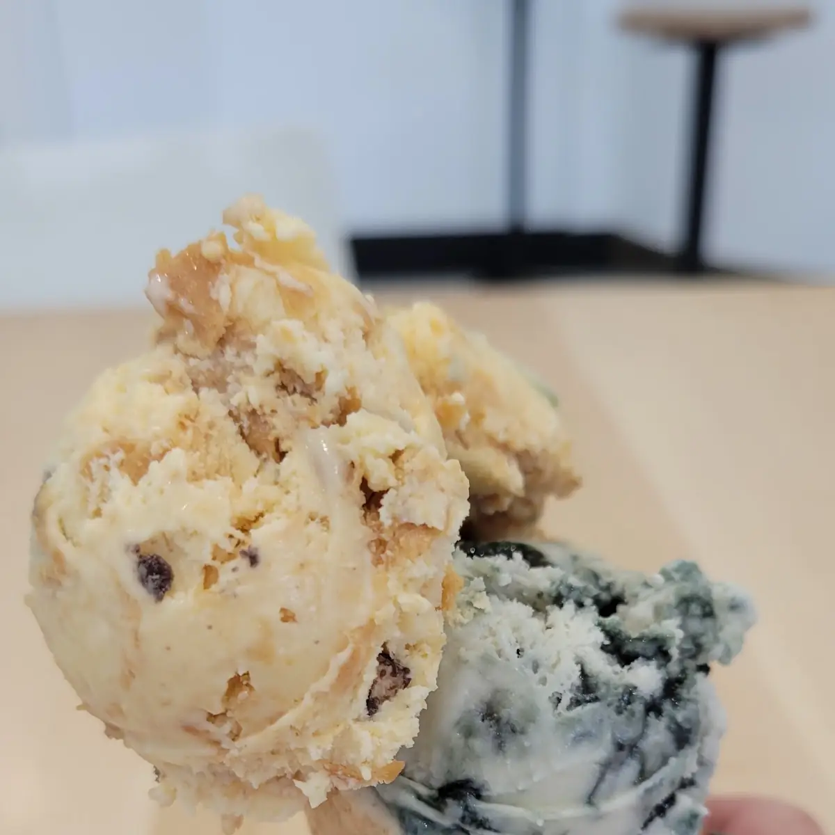 Licorice Ice Cream Cone