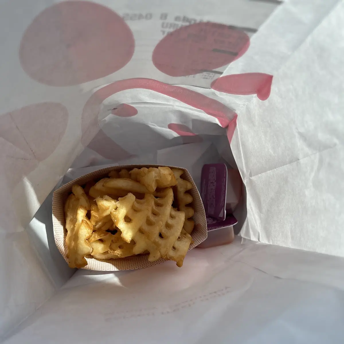 Fresh Hot Waffle Medium Fries