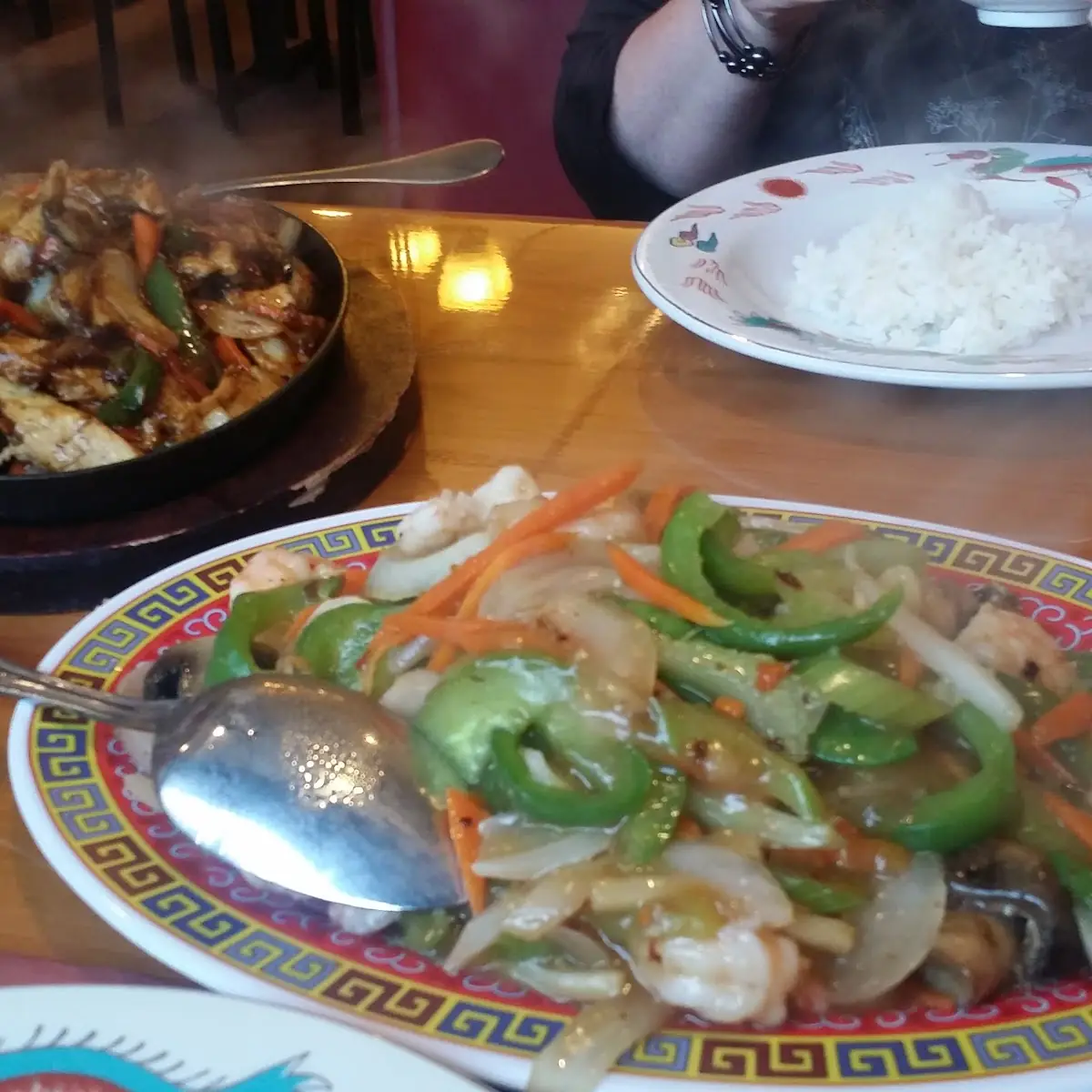 Thai Spicy Chicken Hot Plate