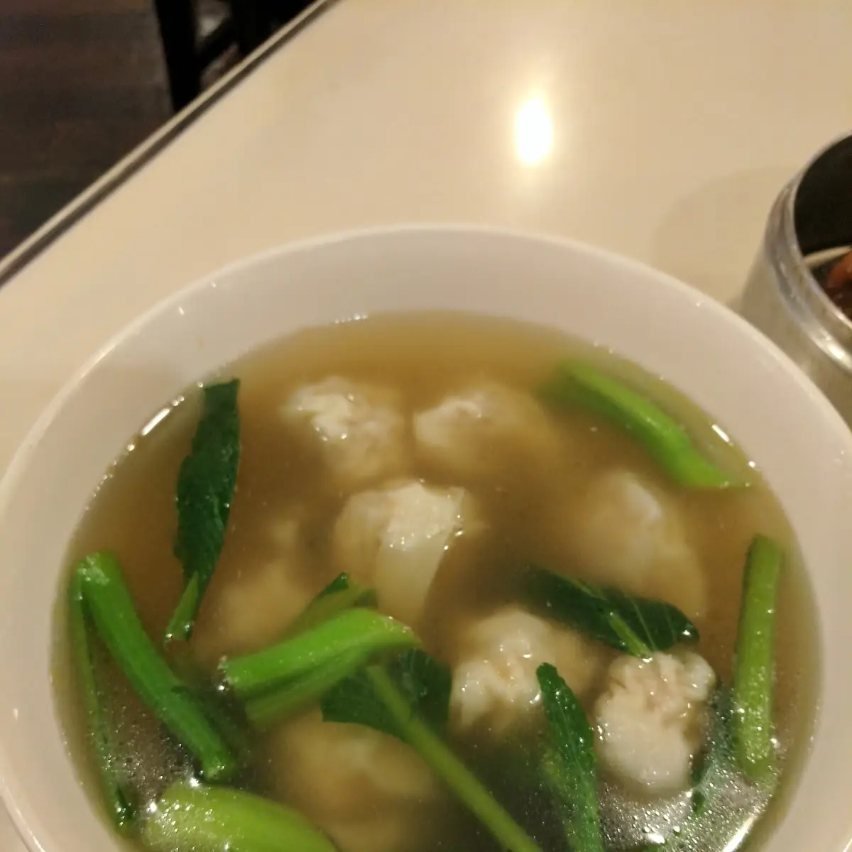 Shrimp Won Ton Noodle Soup