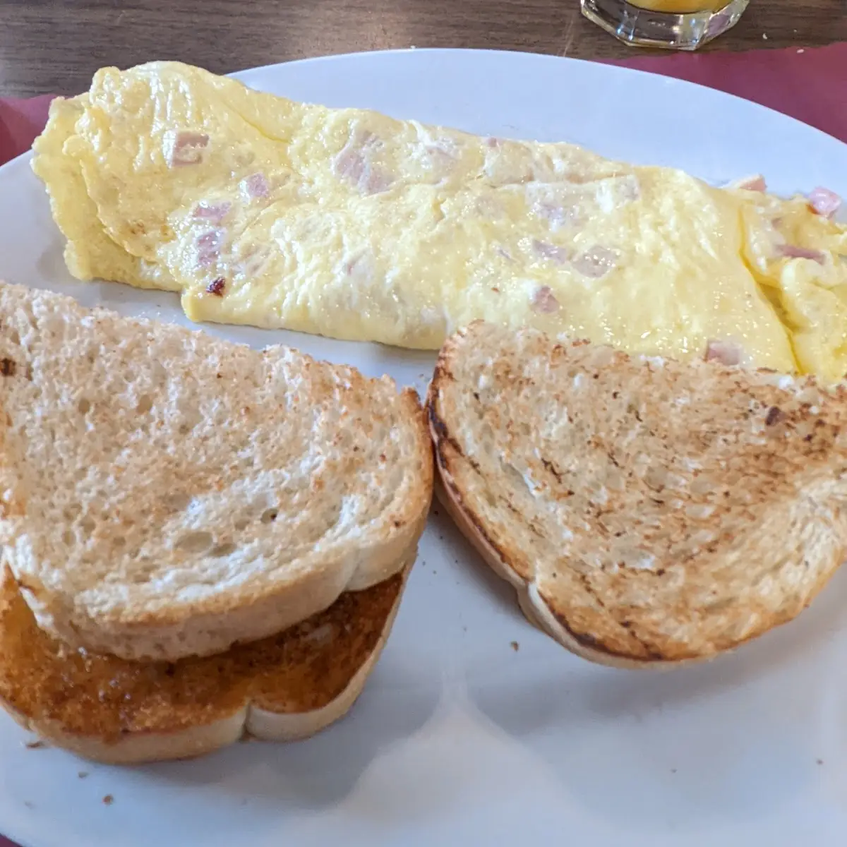 Ham and Cheese Omelette