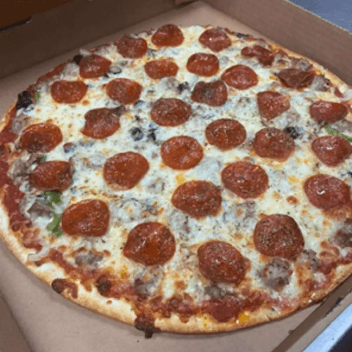 Frozen Deep Dish Pepperoni Pizza 10
