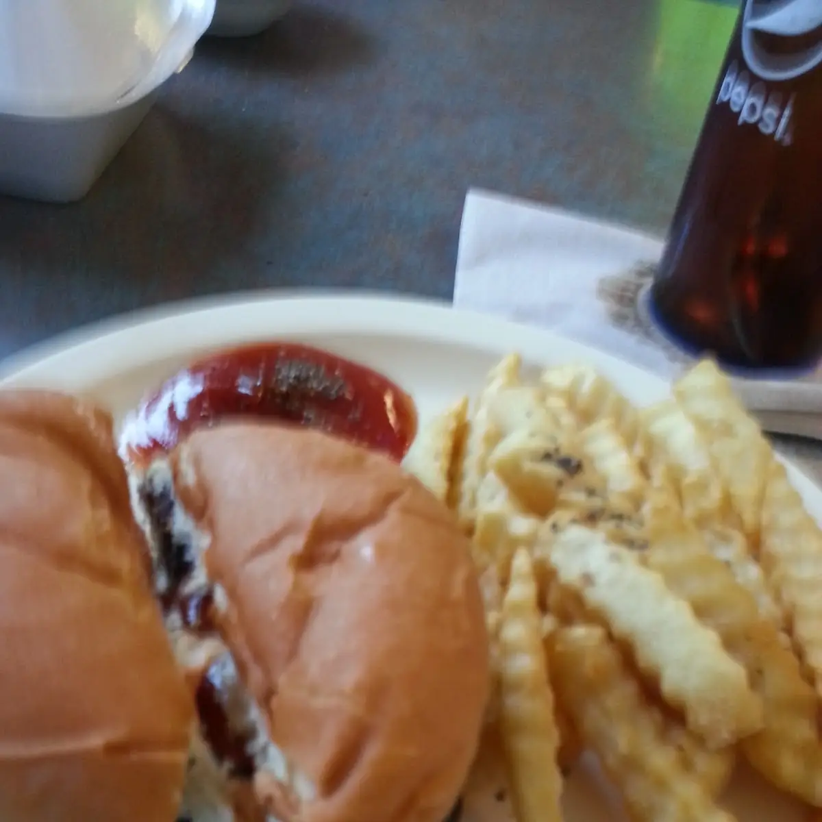 Burger Off the Grill