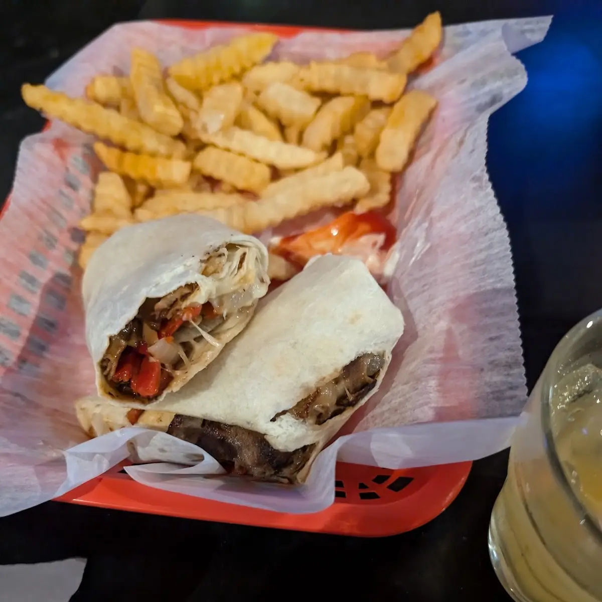 Philly Cheese Steak Wrap