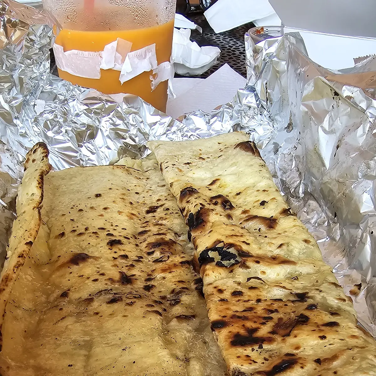 2. Plain Naan