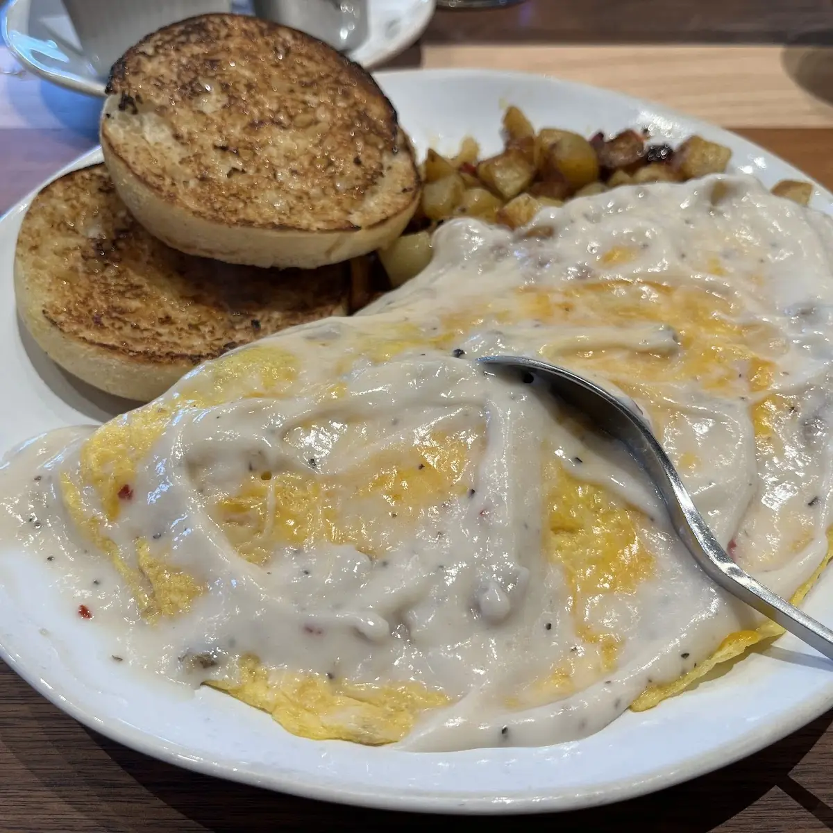 Yum I Love Biscuits & Gravy