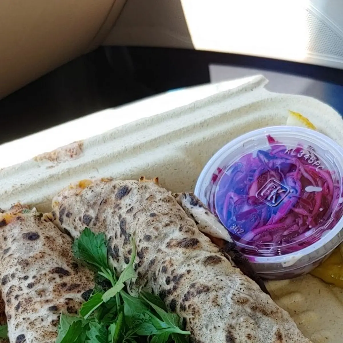 Spicy Beef Wrap