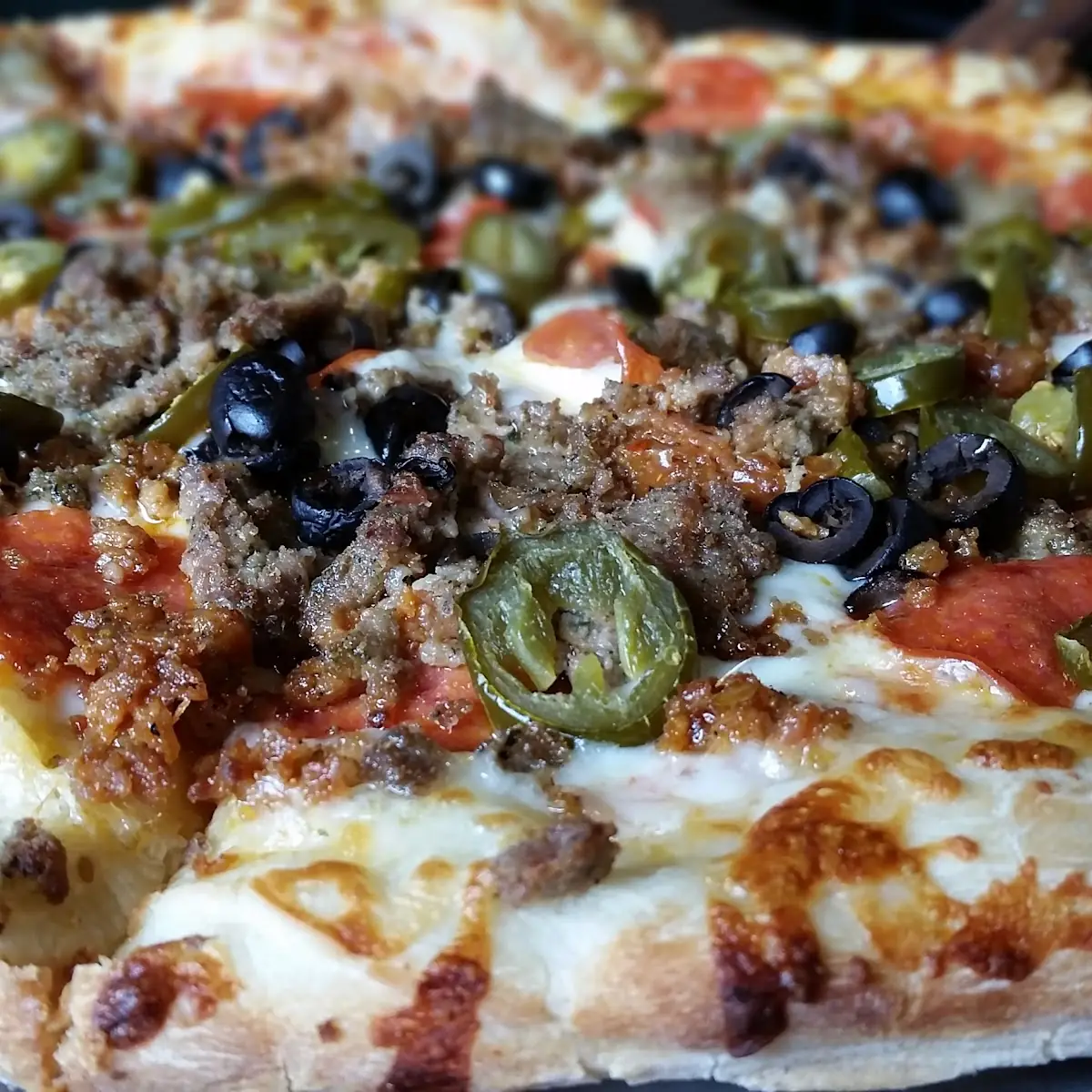 Pepperoni Black Olive