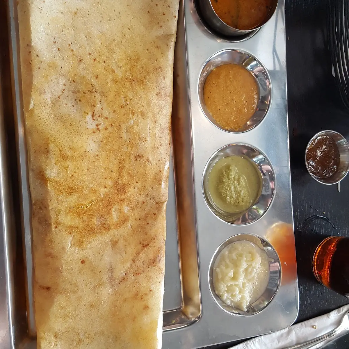 Spicy Kara Masala Dosa