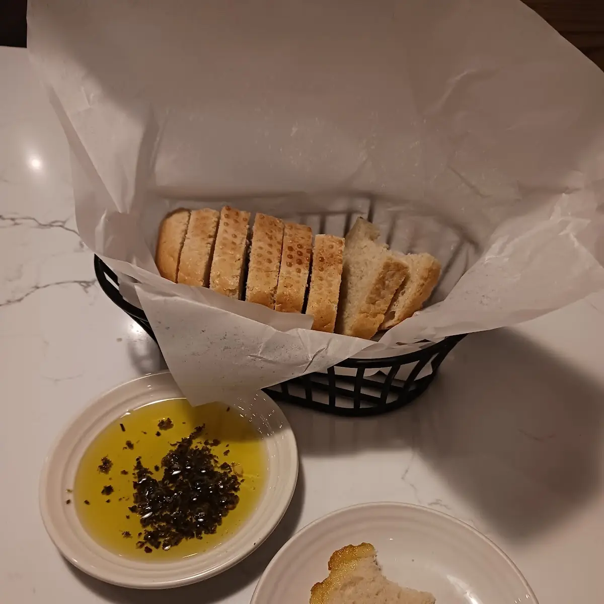 Italian Bread with Herbed Olive Oil